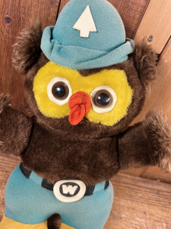 Dakin Woodsy Owl Plush Doll ウッジーオウル ビンテージ ぬいぐるみ