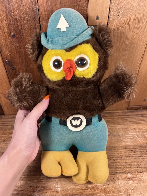 Dakin Woodsy Owl Plush Doll ウッジーオウル ビンテージ ぬいぐるみ 