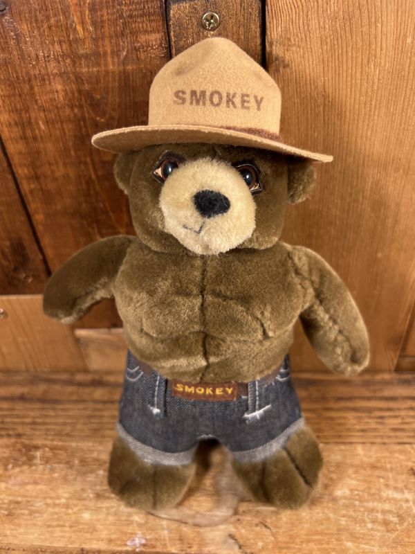 Smokey The Bear Plush Doll スモーキーベア ビンテージ ぬいぐるみ 